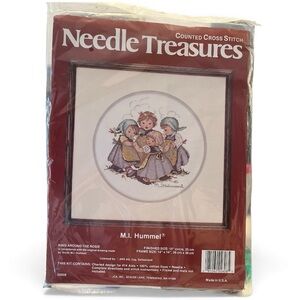 Needle Treasures Hummel Ring Around the Rosie Counted Cross Stitch Kit Sealed